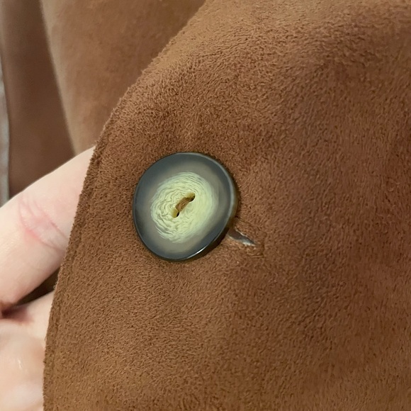 Shearling jacket, sheepskin jacket, dinner coat, night out jacket - Picture 6 of 6